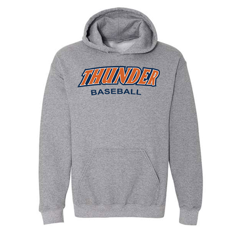 Wheaton IL - NCAA Baseball : Nate Burden - Classic Shersey Hooded Sweatshirt-0