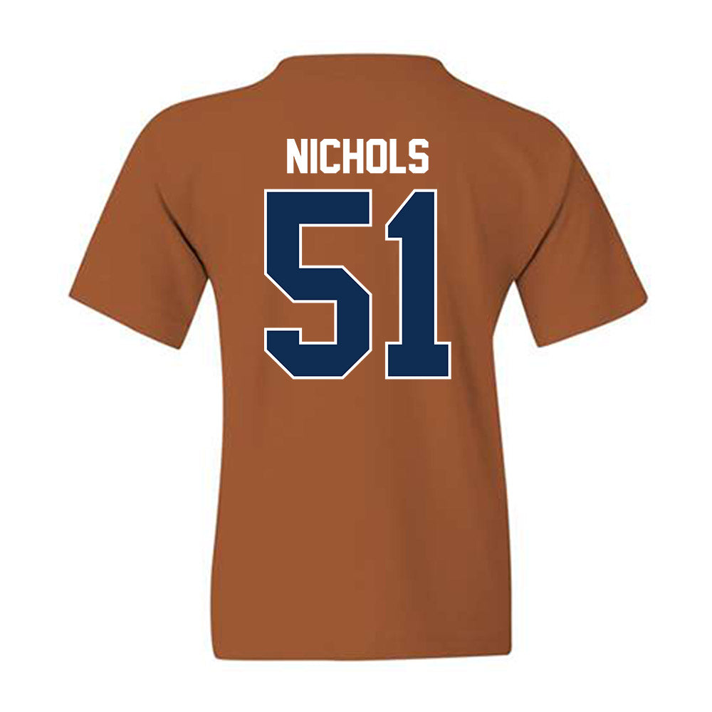 Wheaton IL - NCAA Football : JT Nichols - Classic Shersey Youth T-Shirt-1