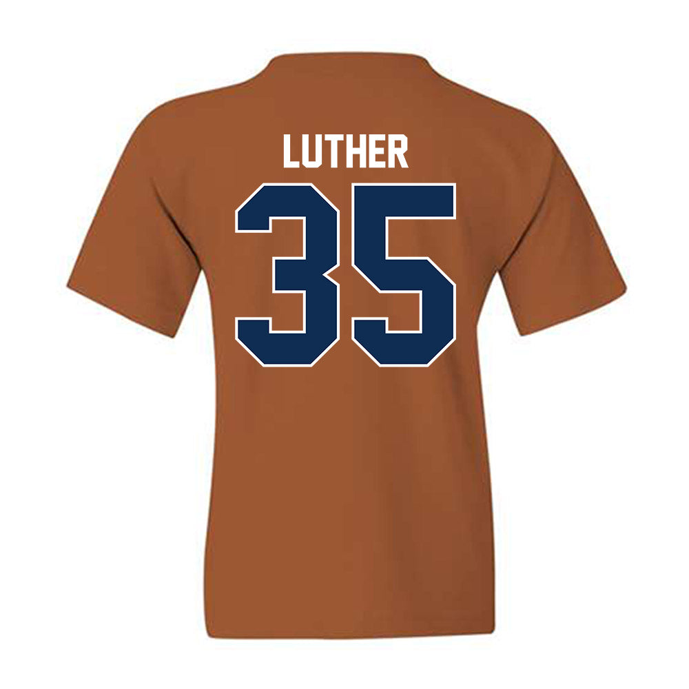 Wheaton IL - NCAA Men's Soccer : Noah Luther - Classic Shersey Youth T-Shirt-1