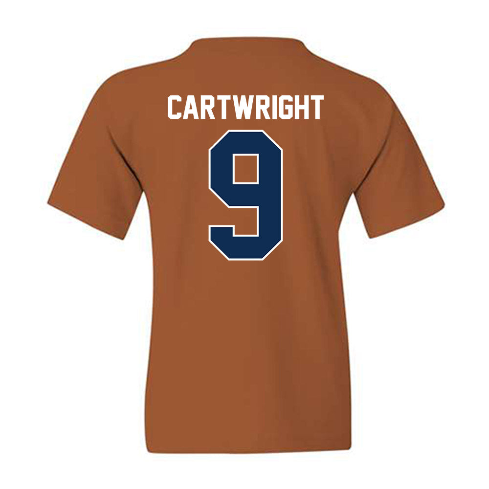 Wheaton IL - NCAA Baseball : Ryan Cartwright - Classic Shersey Youth T-Shirt-1