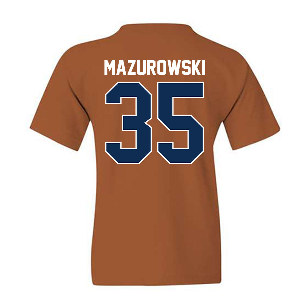 Wheaton IL - NCAA Baseball : Jack Mazurowski - Classic Shersey Youth T-Shirt-1
