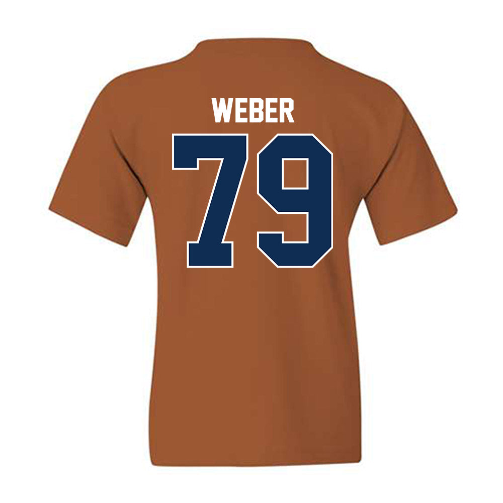 Wheaton IL - NCAA Football : Jake Weber - Classic Shersey Youth T-Shirt-1