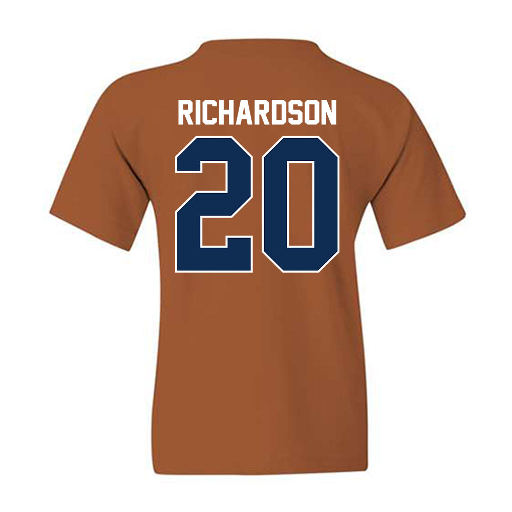 Wheaton IL - NCAA Men's Basketball : Soren Richardson - Classic Shersey Youth T-Shirt-1