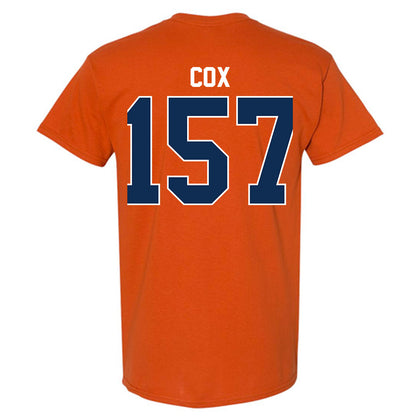 Wheaton IL - NCAA Wrestling : Caleb Cox - Classic Shersey T-Shirt-1