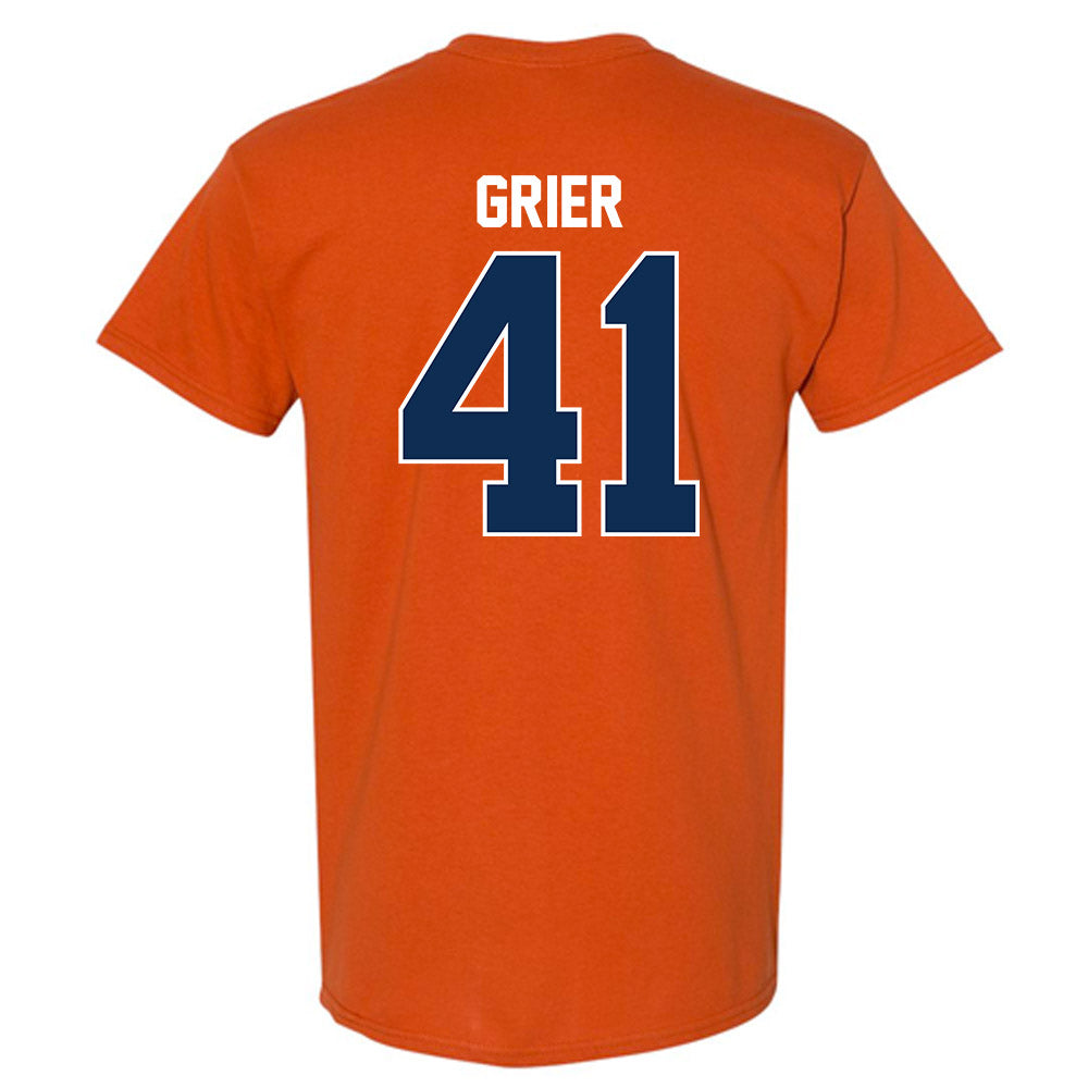 Wheaton IL - NCAA Baseball : Kyle Grier - Classic Shersey T-Shirt-1