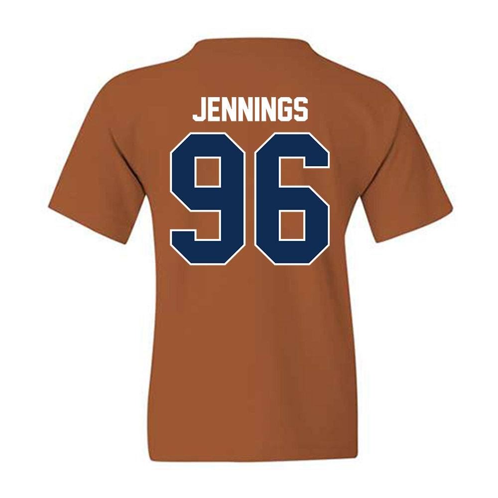 Wheaton IL - NCAA Football : Chase Jennings - Classic Shersey Youth T-Shirt-1