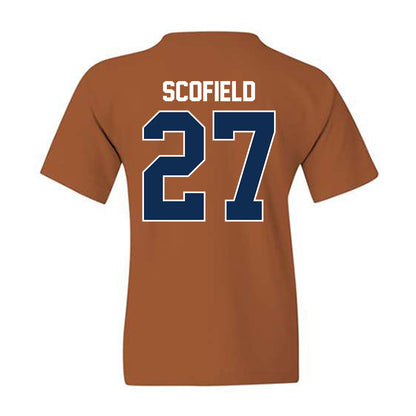 Wheaton IL - NCAA Baseball : Charlie Scofield - Classic Shersey Youth T-Shirt-1