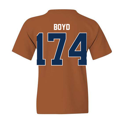 Wheaton IL - NCAA Wrestling : Garrett Boyd - Classic Shersey Youth T-Shirt-1