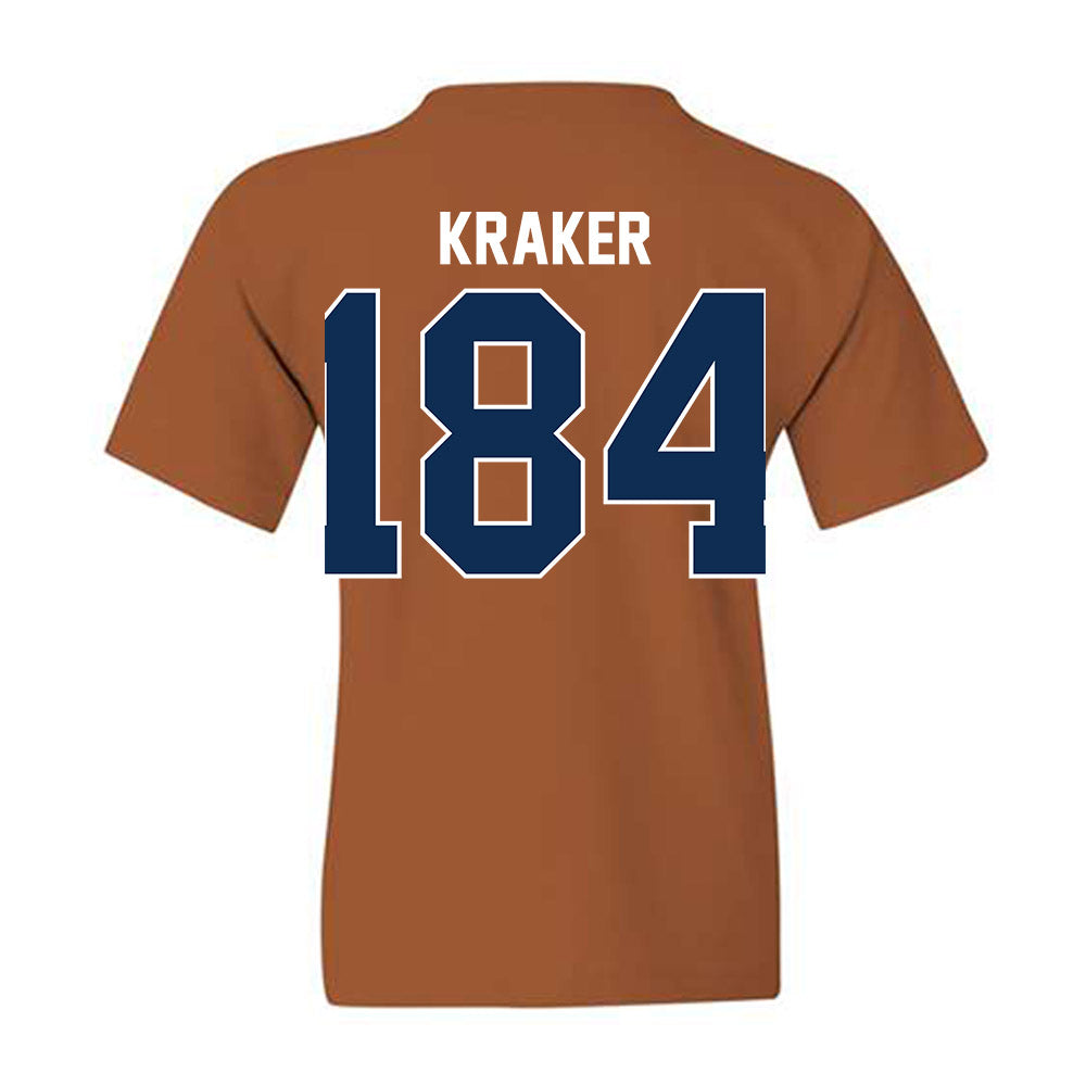 Wheaton IL - NCAA Wrestling : Jacob Kraker - Classic Shersey Youth T-Shirt-1