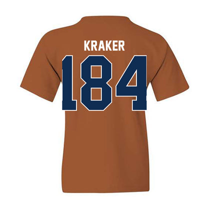 Wheaton IL - NCAA Wrestling : Jacob Kraker - Classic Shersey Youth T-Shirt-1