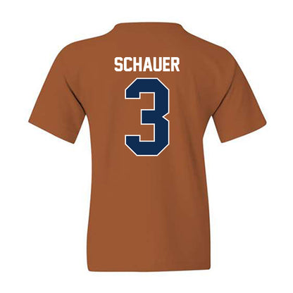 Wheaton IL - NCAA Baseball : Caleb Schauer - Classic Shersey Youth T-Shirt-1