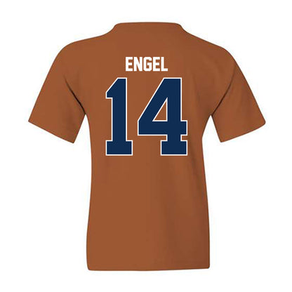 Wheaton IL - NCAA Baseball : Braden Engel - Classic Shersey Youth T-Shirt-1