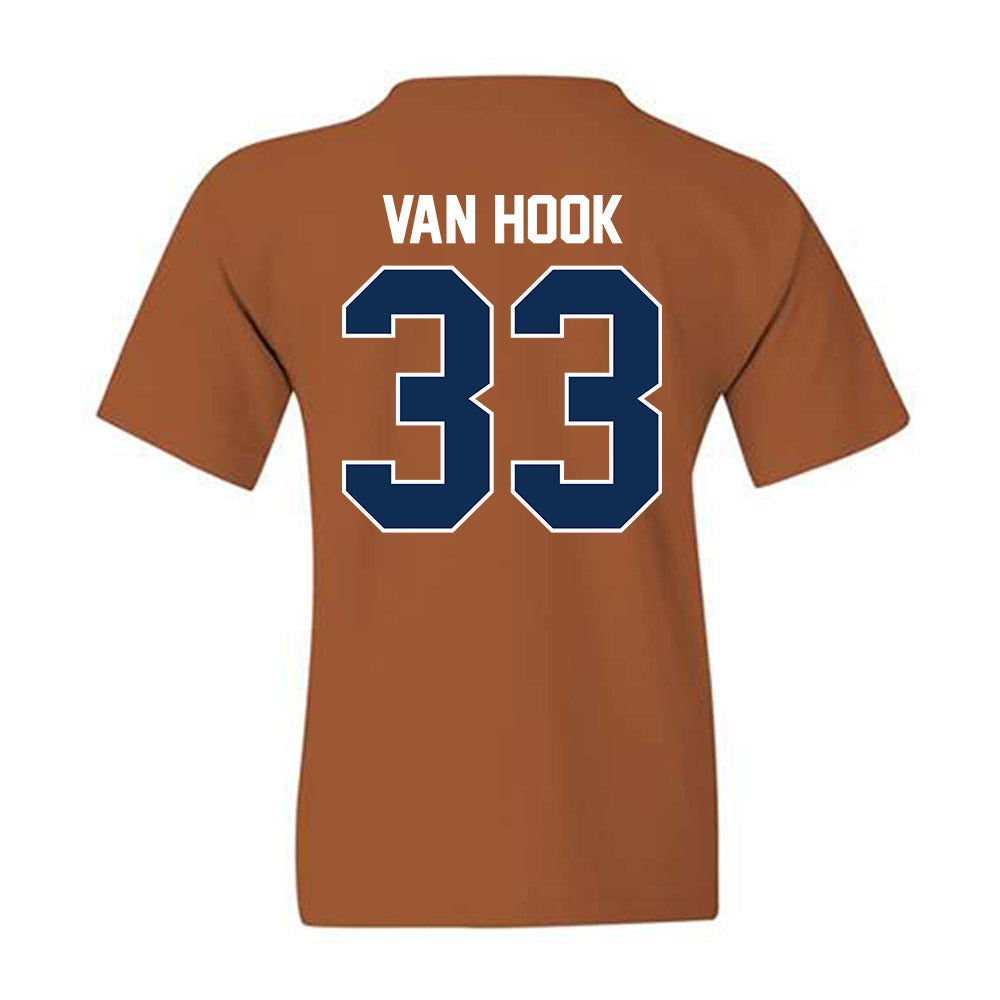 Wheaton IL - NCAA Baseball : JD Van Hook - Classic Shersey Youth T-Shirt-1