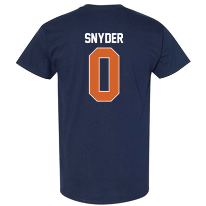 Wheaton IL - NCAA Baseball : Caleb Snyder - Classic Shersey T-Shirt-1