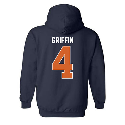Wheaton IL - NCAA Women's Volleyball : Paris Griffin - Classic Shersey Hooded Sweatshirt-1