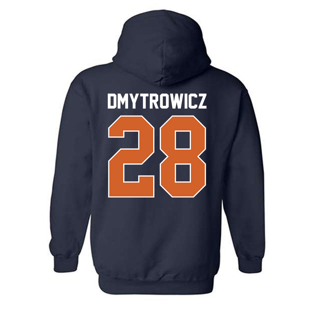 Wheaton IL - NCAA Baseball : Sean Dmytrowicz - Classic Shersey Hooded Sweatshirt-1