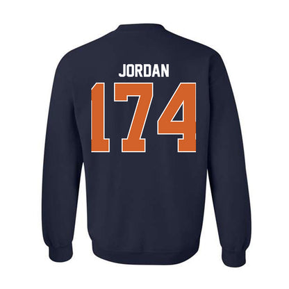 Wheaton IL - NCAA Wrestling : Drew Jordan - Classic Shersey Crewneck Sweatshirt-1