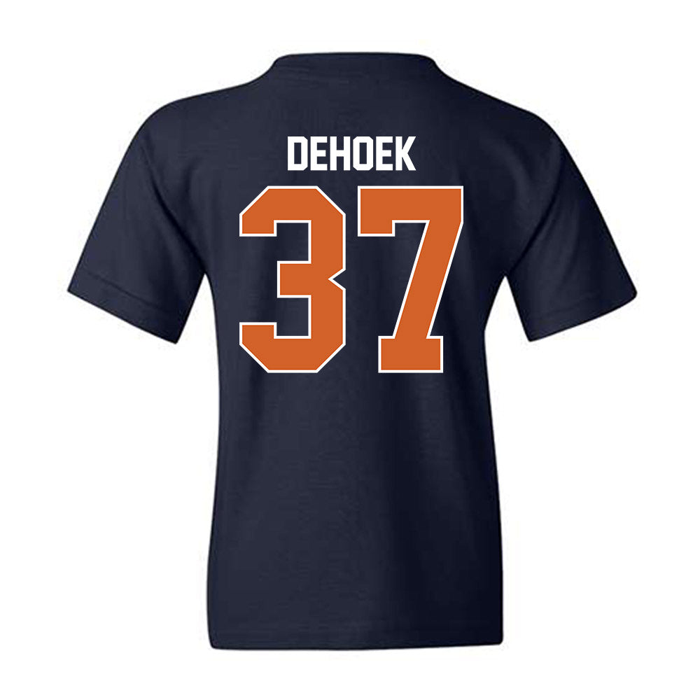 Wheaton IL - NCAA Baseball : Parker DeHoek - Classic Shersey Youth T-Shirt-1