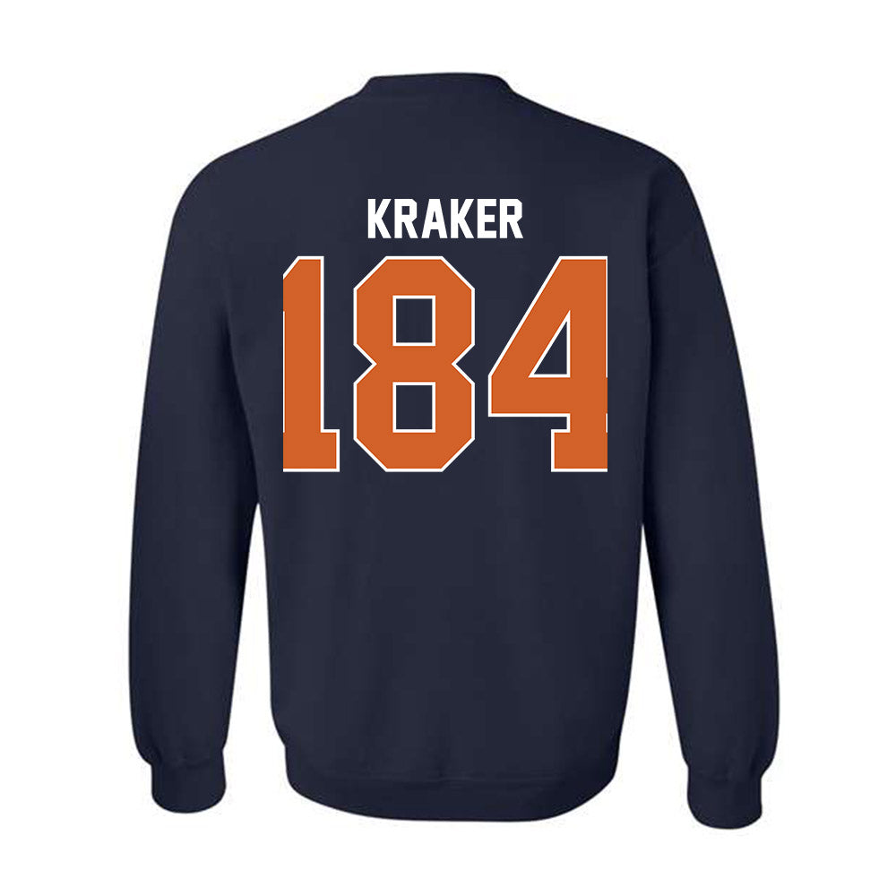 Wheaton IL - NCAA Wrestling : Jacob Kraker - Classic Shersey Crewneck Sweatshirt-1