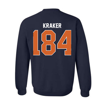 Wheaton IL - NCAA Wrestling : Jacob Kraker - Classic Shersey Crewneck Sweatshirt-1