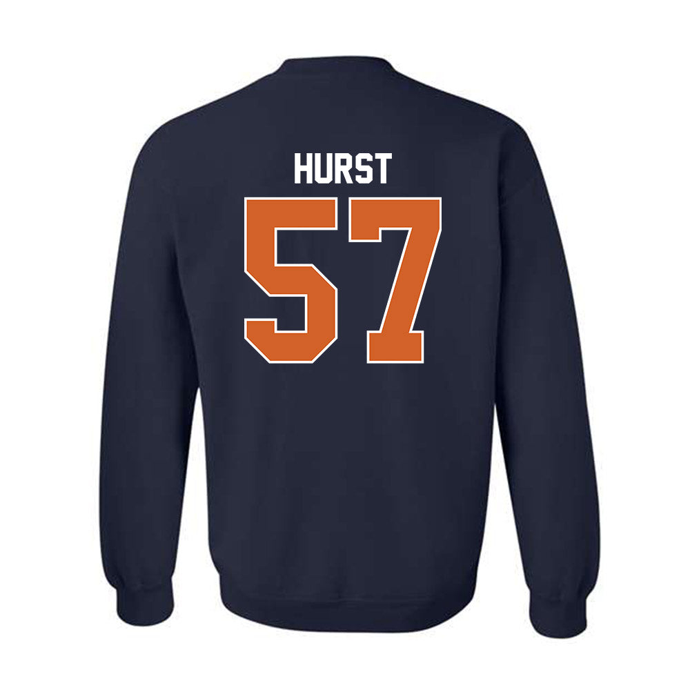 Wheaton IL - NCAA Football : Jonathan Hurst - Classic Shersey Crewneck Sweatshirt-1