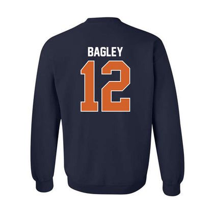 Wheaton IL - NCAA Baseball : Alex Bagley - Classic Shersey Crewneck Sweatshirt-1