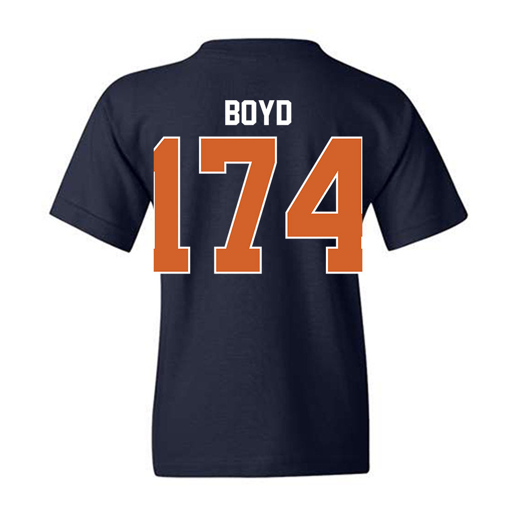 Wheaton IL - NCAA Wrestling : Garrett Boyd - Classic Shersey Youth T-Shirt-1