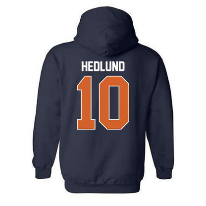 Wheaton IL - NCAA Baseball : Nathan Hedlund - Classic Shersey Hooded Sweatshirt-1