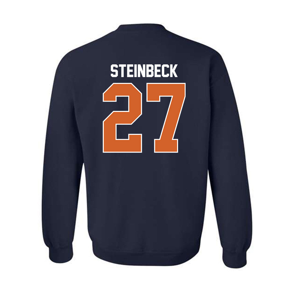 Wheaton IL - NCAA Football : Justin Steinbeck - Classic Shersey Crewneck Sweatshirt-1