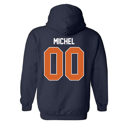 Wheaton IL - NCAA Men's Swimming & Diving : Emmitt Michel - Classic Shersey Hooded Sweatshirt-1