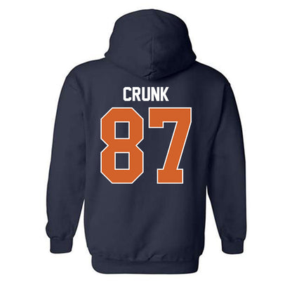 Wheaton IL - NCAA Football : Ethan Crunk - Classic Shersey Hooded Sweatshirt-1
