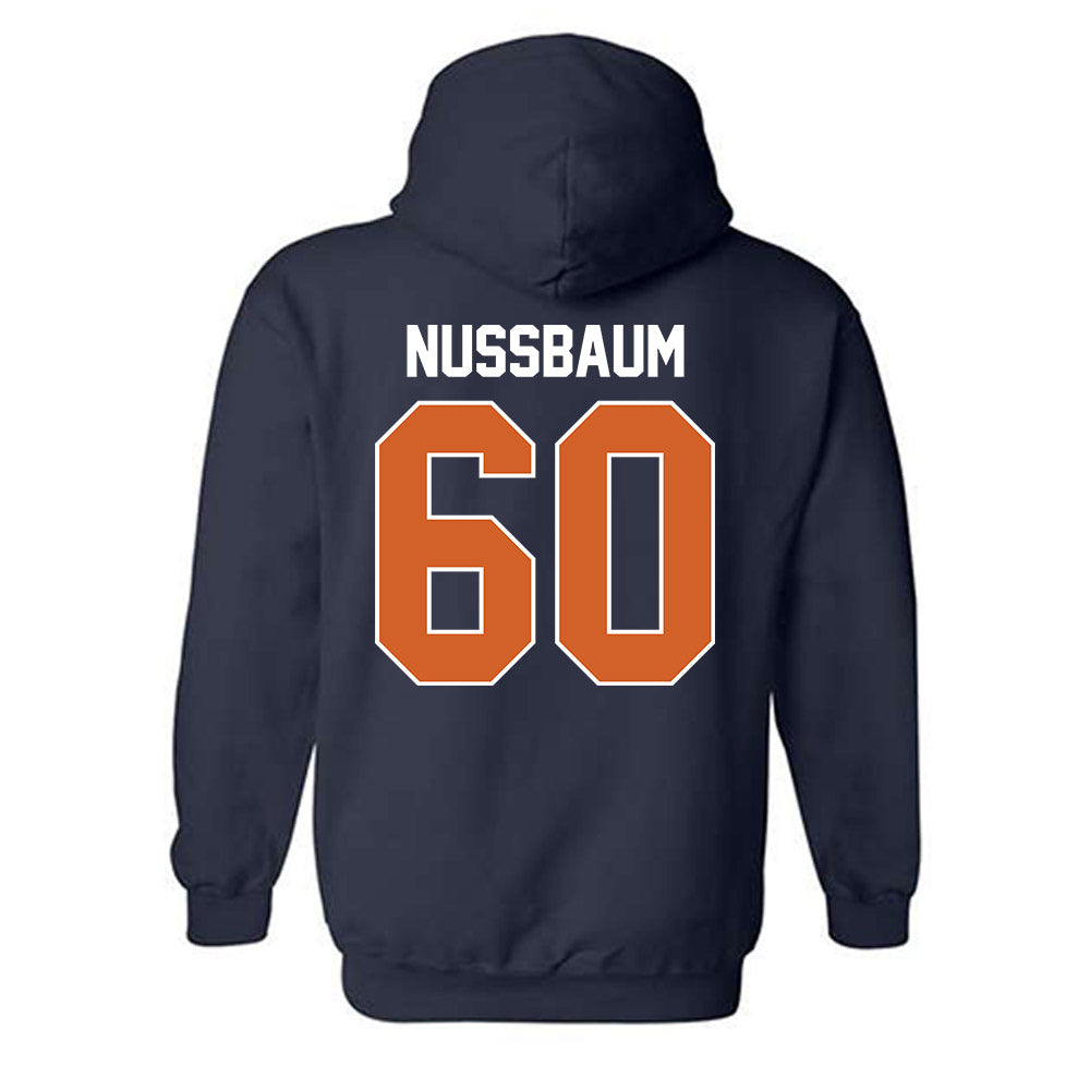 Wheaton IL - NCAA Football : David Nussbaum - Classic Shersey Hooded Sweatshirt-1