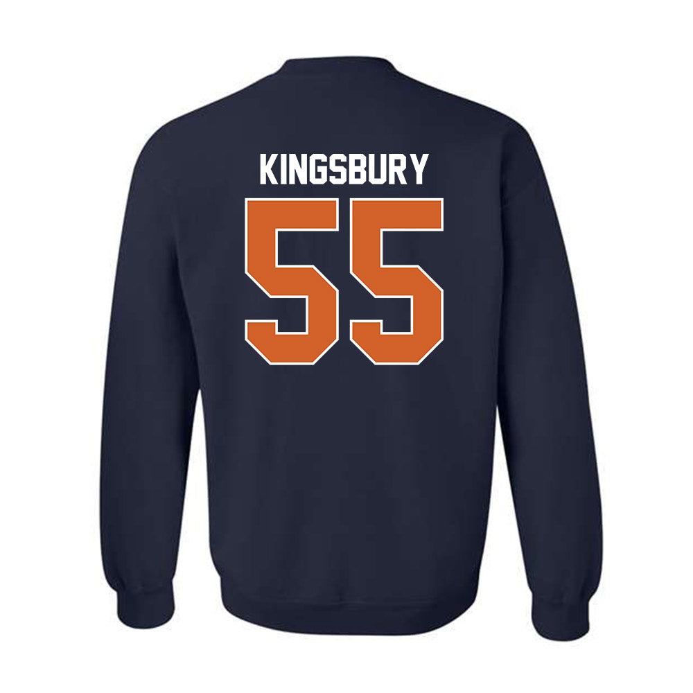 Wheaton IL - NCAA Football : Max Kingsbury - Classic Shersey Crewneck Sweatshirt-1