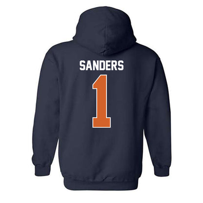Wheaton IL - NCAA Baseball : Scott Sanders - Classic Shersey Hooded Sweatshirt-1