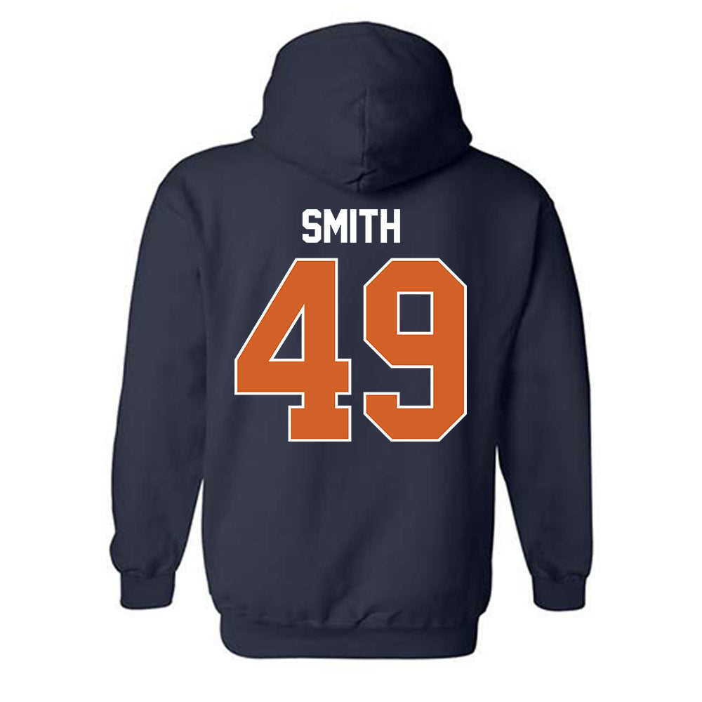 Wheaton IL - NCAA Football : Josiah Smith - Classic Shersey Hooded Sweatshirt-1