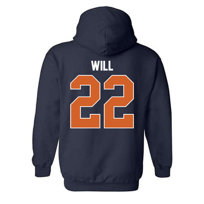 Wheaton IL - NCAA Men's Basketball : Eli Will - Classic Shersey Hooded Sweatshirt-1