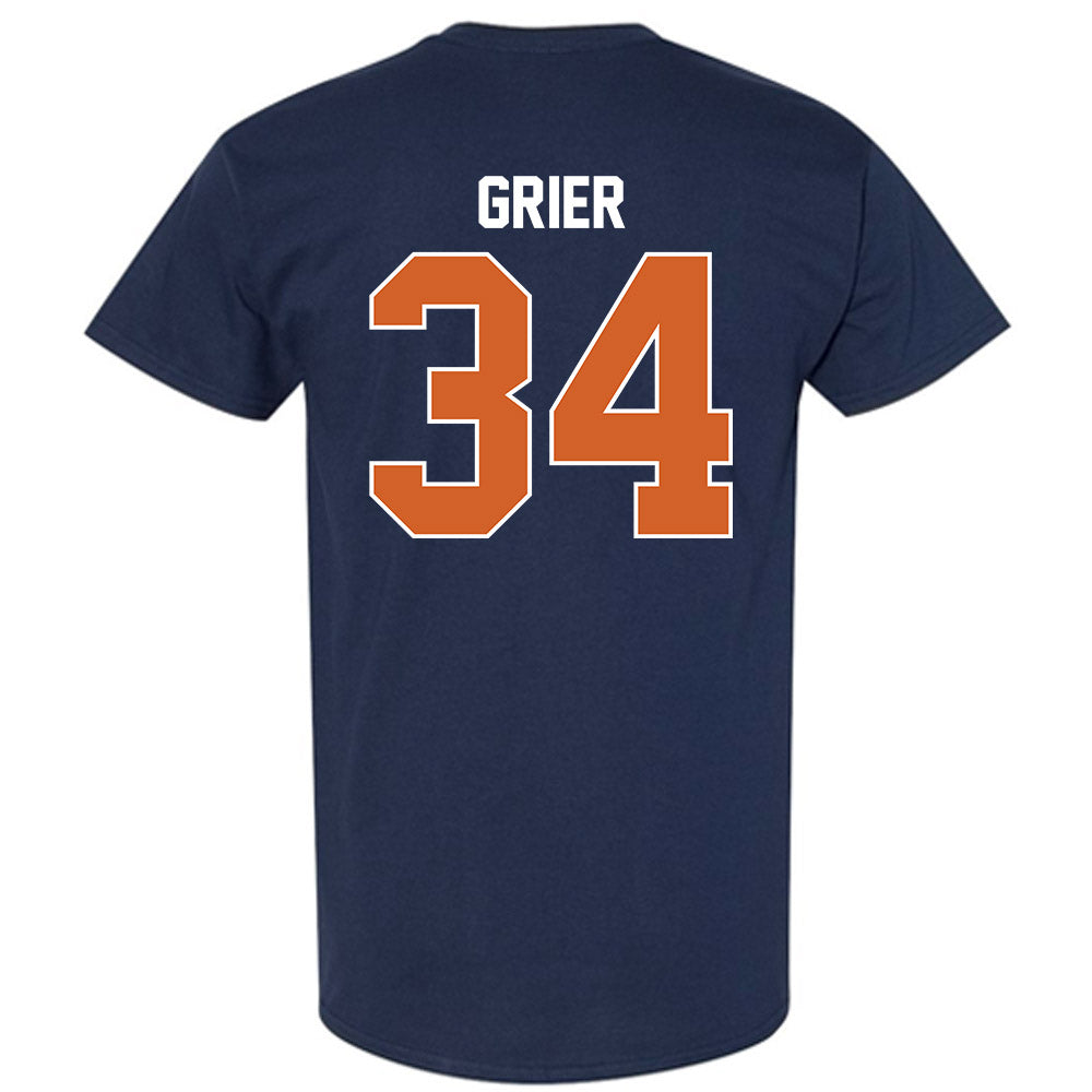 Wheaton IL - NCAA Baseball : Carson Grier - Classic Shersey T-Shirt-1
