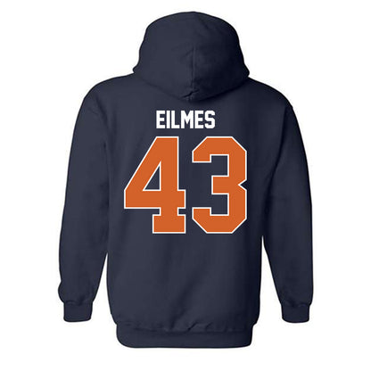 Wheaton IL - NCAA Baseball : Austin Eilmes - Classic Shersey Hooded Sweatshirt-1