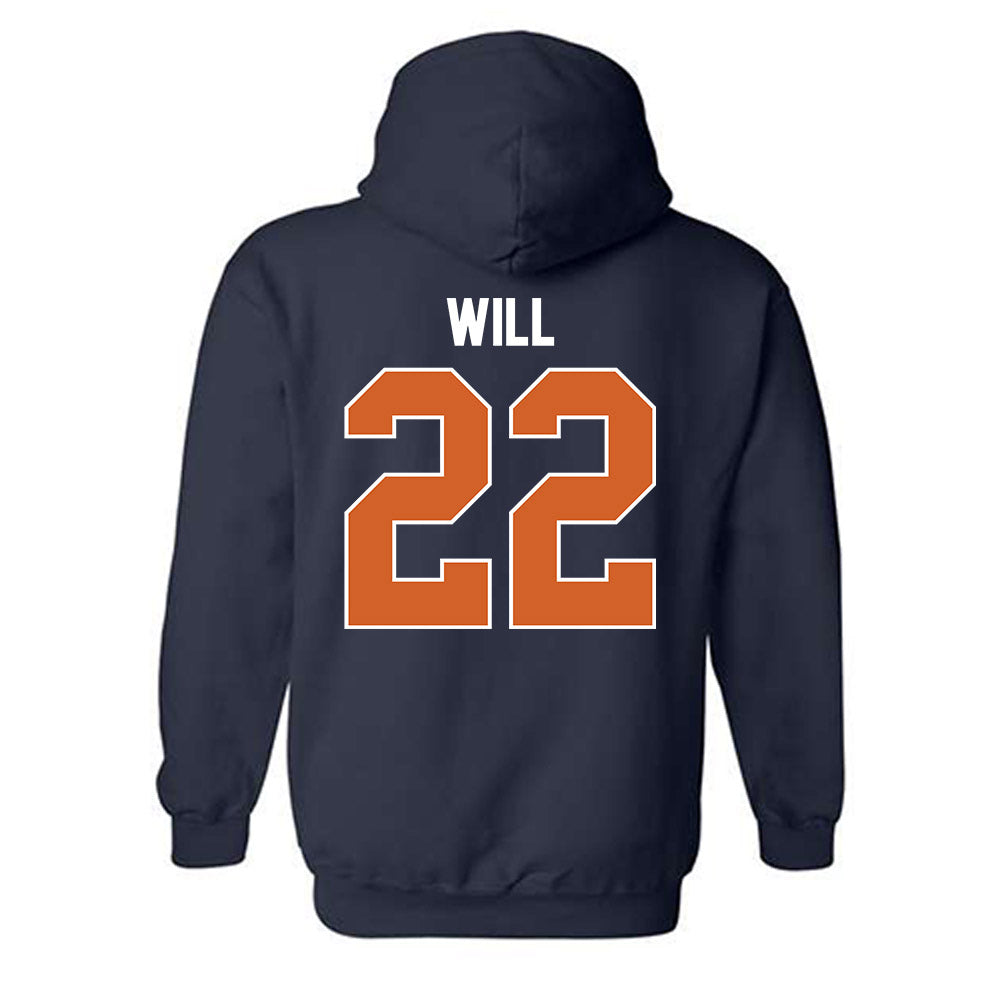 Wheaton IL - NCAA Men's Basketball : Eli Will - Classic Shersey Hooded Sweatshirt-1