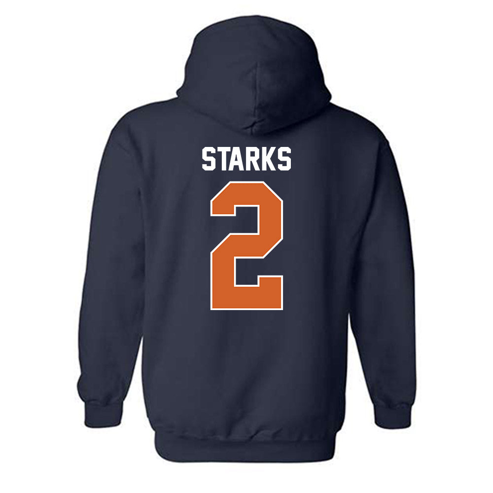 Wheaton IL - NCAA Men's Basketball : Cooper Starks - Classic Shersey Hooded Sweatshirt-1