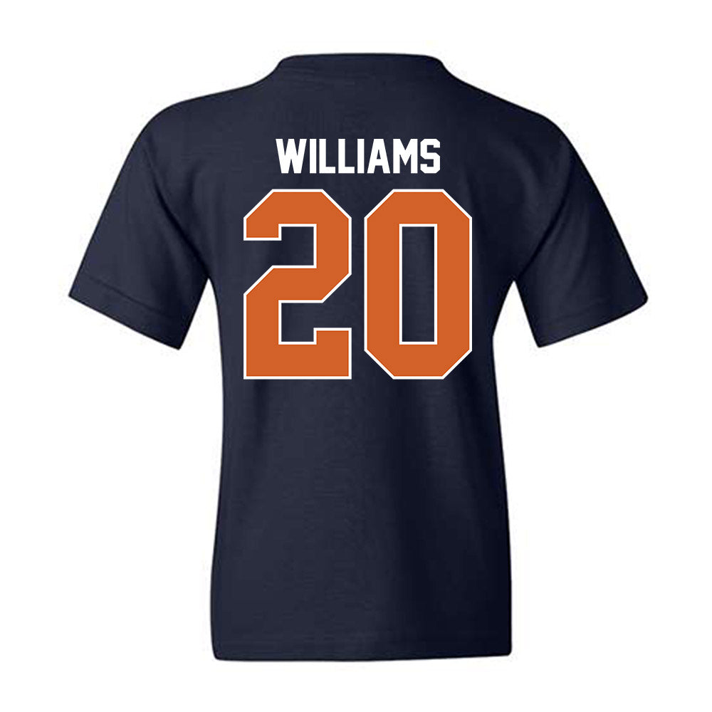 Wheaton IL - NCAA Football : Malachi Williams - Classic Shersey Youth T-Shirt-1