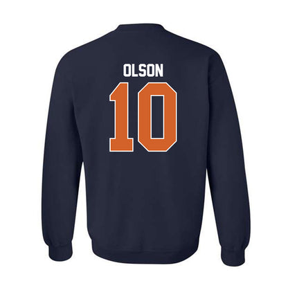 Wheaton IL - NCAA Men's Basketball : Reid Olson - Classic Shersey Crewneck Sweatshirt-1