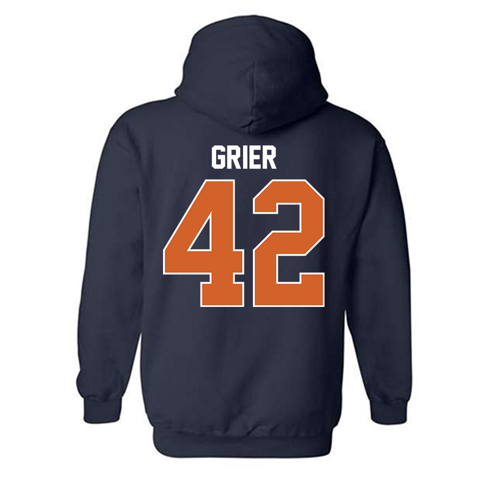 Wheaton IL - NCAA Men's Basketball : Kyle Grier - Classic Shersey Hooded Sweatshirt-1