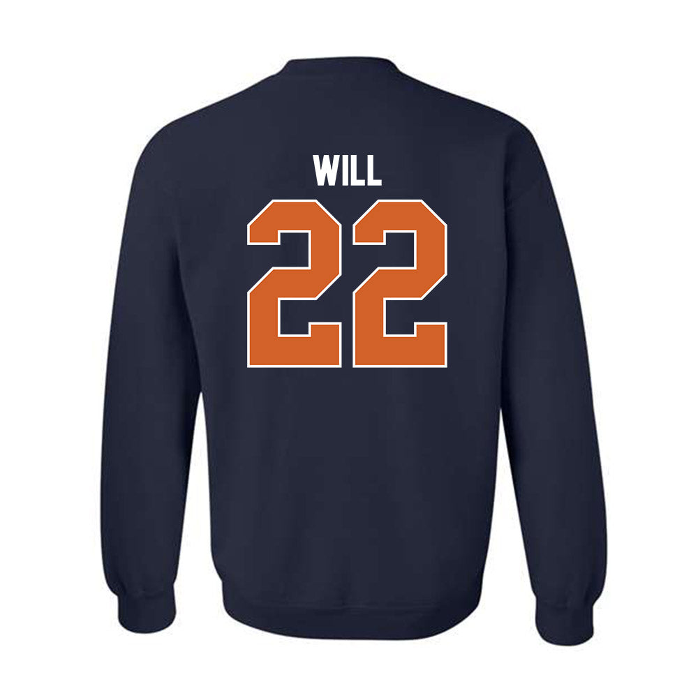 Wheaton IL - NCAA Men's Basketball : Eli Will - Classic Shersey Crewneck Sweatshirt-1
