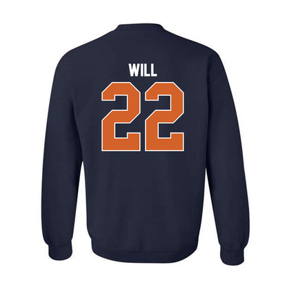 Wheaton IL - NCAA Men's Basketball : Eli Will - Classic Shersey Crewneck Sweatshirt-1