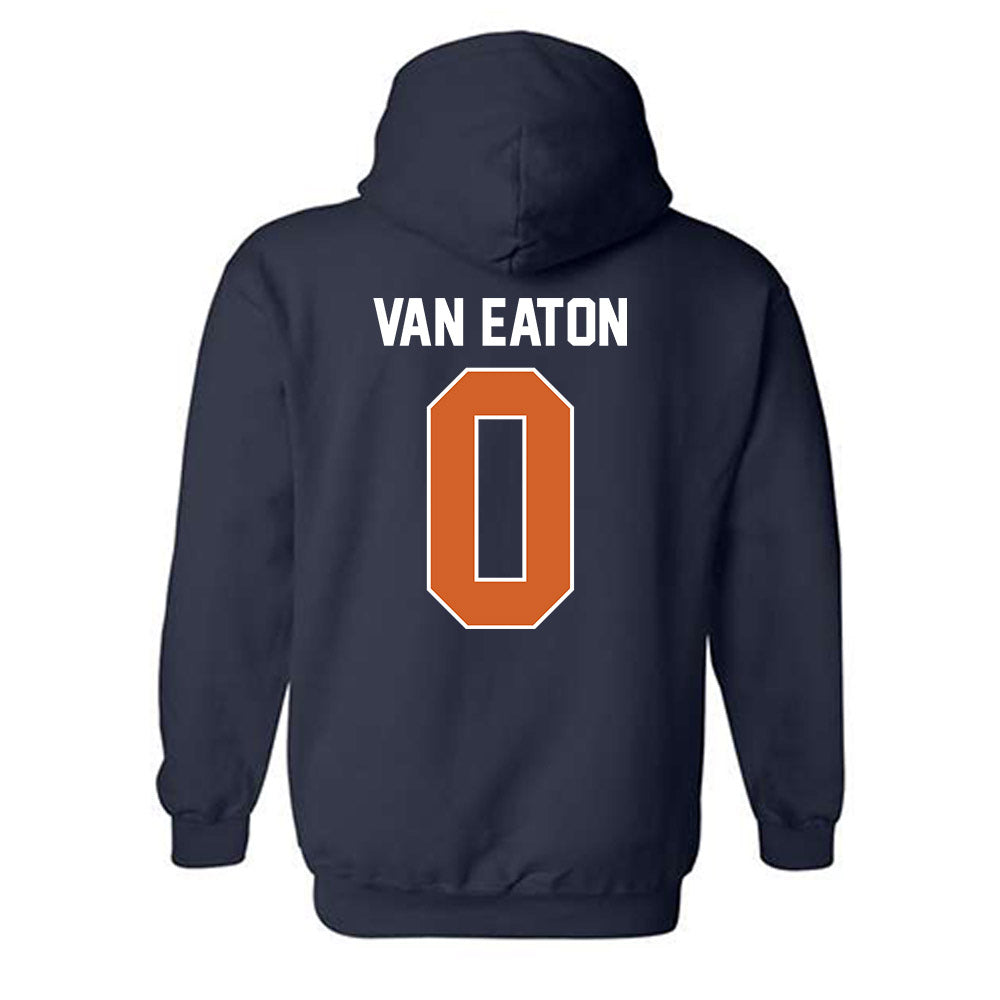 Wheaton IL - NCAA Men's Soccer : Oliver Van Eaton - Classic Shersey Hooded Sweatshirt-1