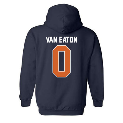 Wheaton IL - NCAA Men's Soccer : Oliver Van Eaton - Classic Shersey Hooded Sweatshirt-1