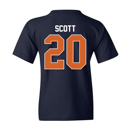 Wheaton IL - NCAA Baseball : James Scott - Classic Shersey Youth T-Shirt-1