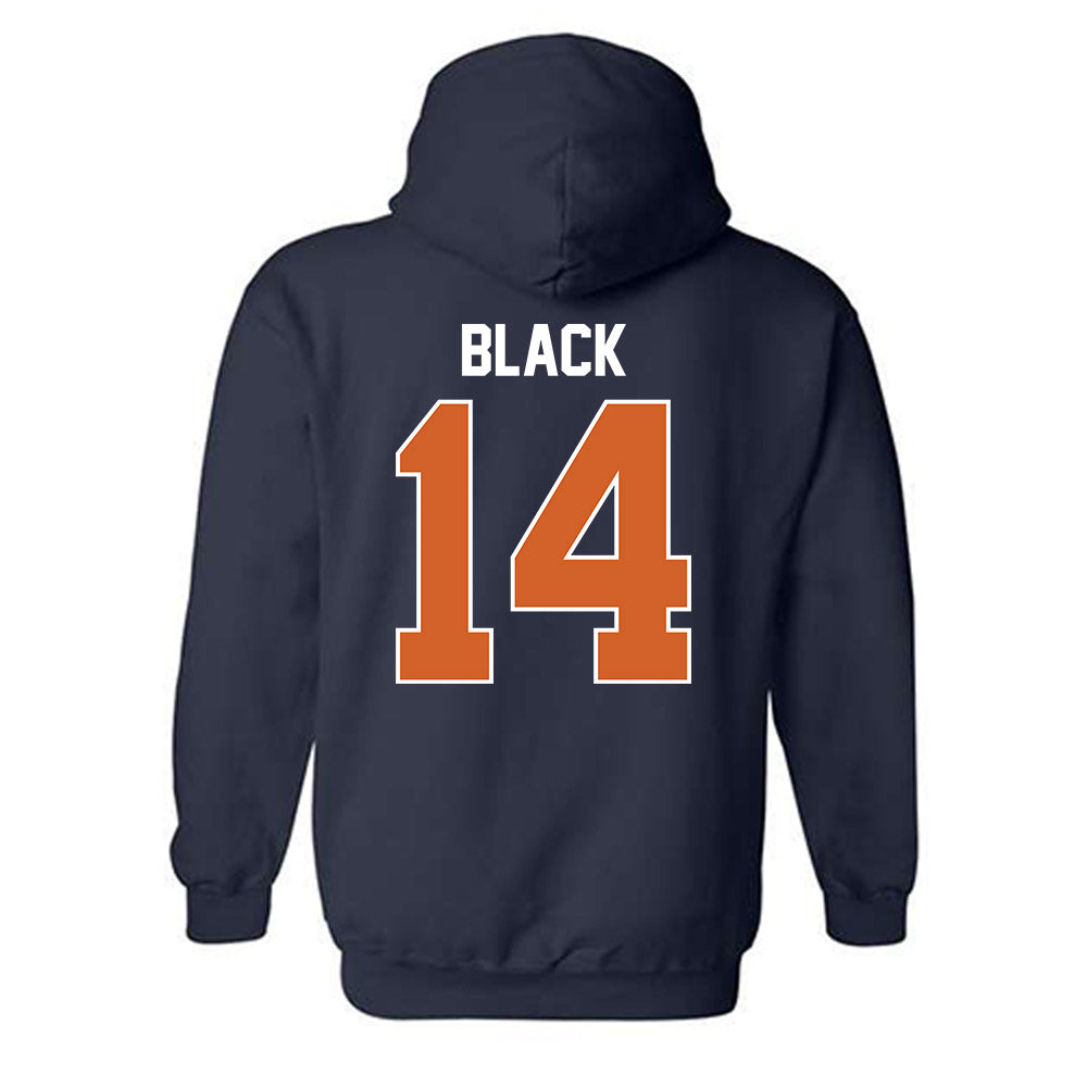 Wheaton IL - NCAA Football : Reid Black - Classic Shersey Hooded Sweatshirt-1