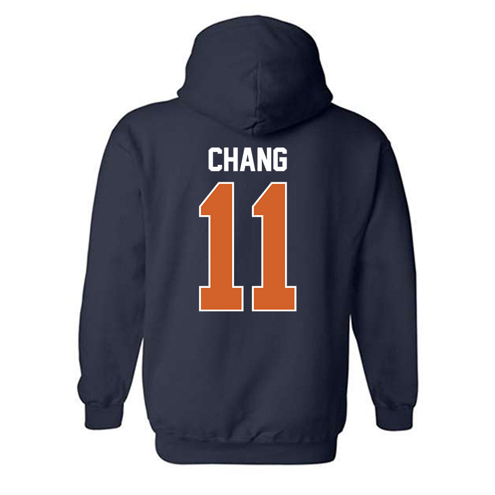 Wheaton IL - NCAA Baseball : Michael Chang - Classic Shersey Hooded Sweatshirt-1